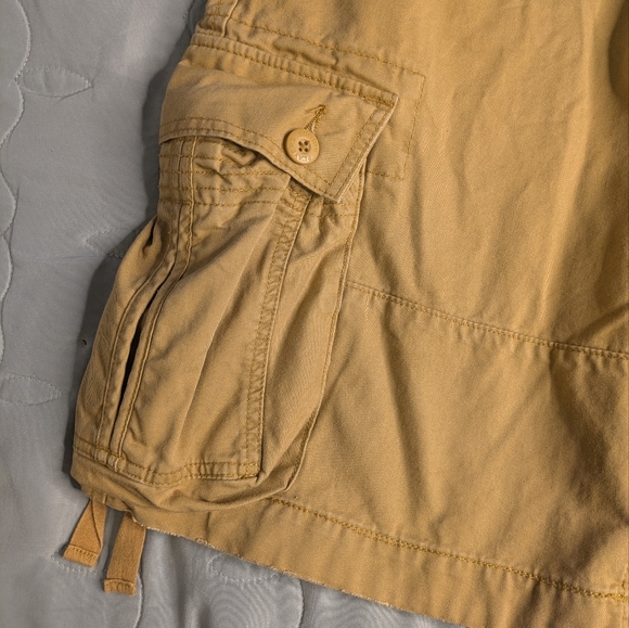 🍁U.S. Polo Assn. Players Edition Mens Baggy Cargo Shorts Size 36 Y2K - Picture 6 of 12